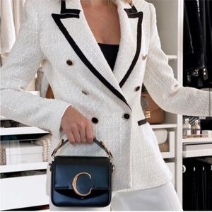 Zara tweed blazer